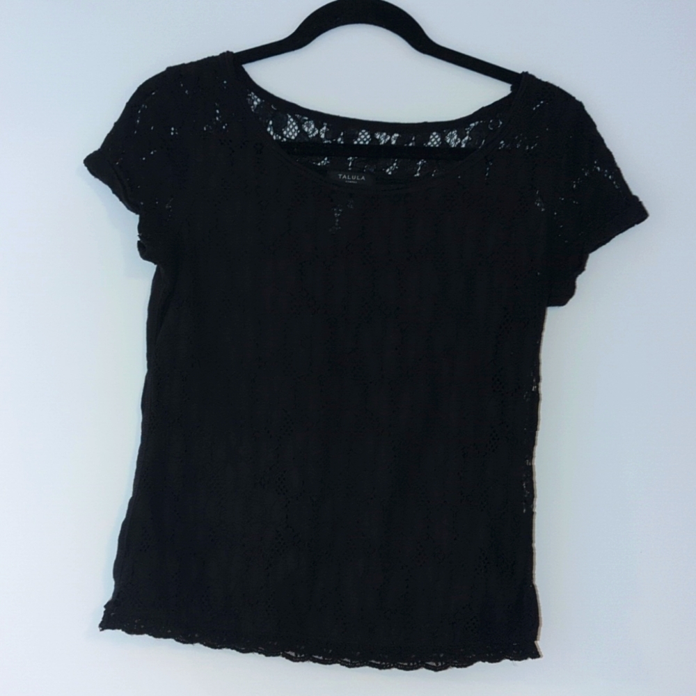 Talula lace crop from Aritzia
